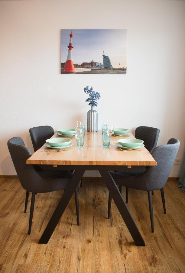 Ferienwohnung Parkblick ブレーマーハーフェン エクステリア 写真